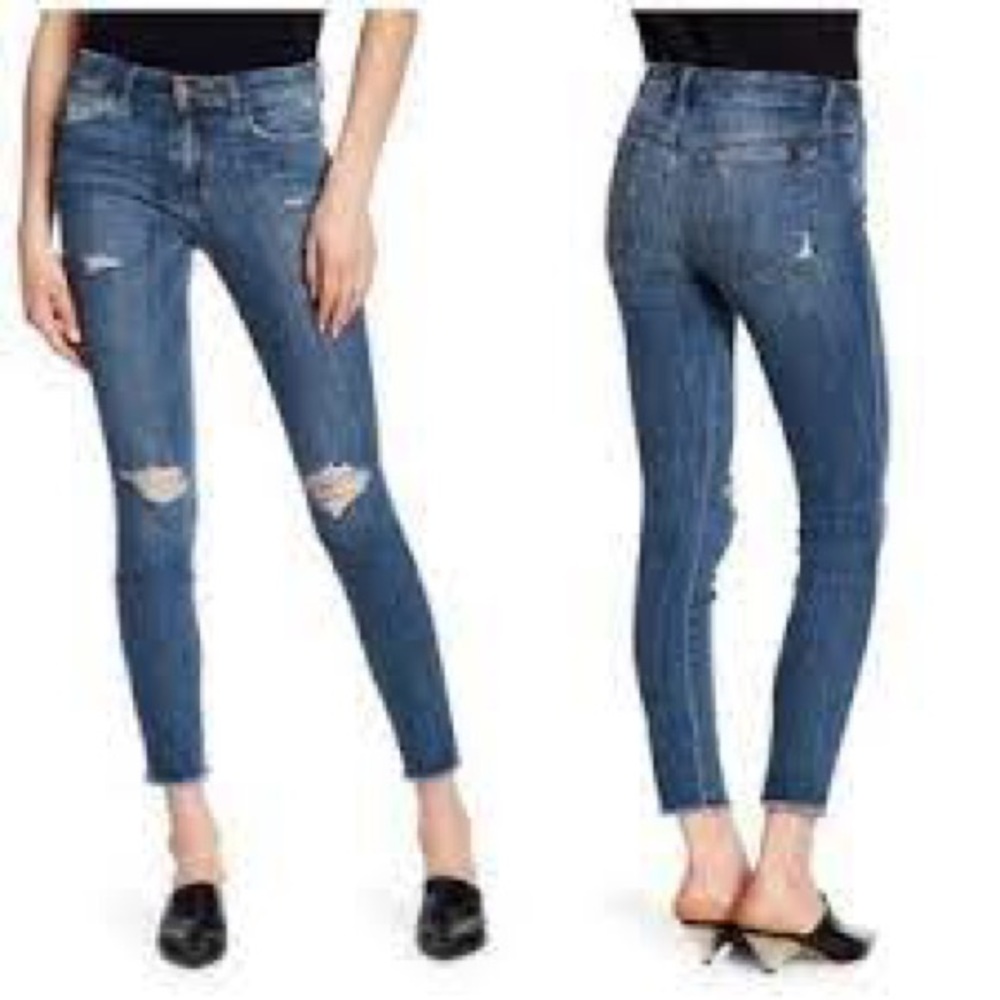 FLASH SALE NEW👖Joe’s Jeans high rise skinny ankle fray hem
